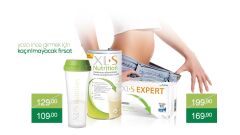 Xls Expert Yağ Tutucu 180 tab. ve Xls Nutrition Çikolatalı Gıda Takviyesi Shaker Hediyeli Set