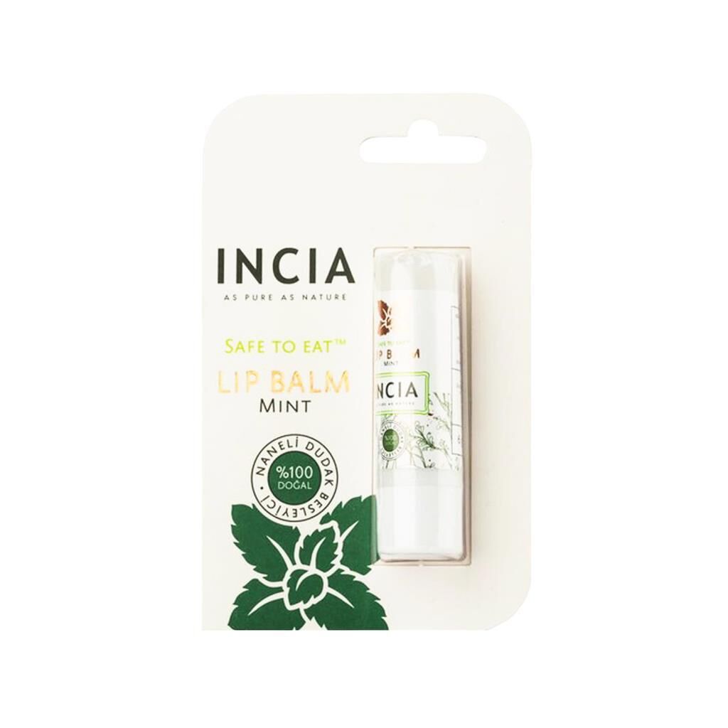 Incia Dudak Besleyici Doğal Naneli 6 gr