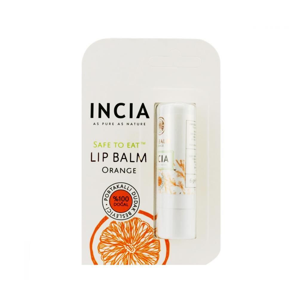 Incia Dudak Besleyici Doğal Portakallı 6 gr