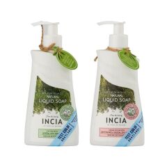 Incia Kofre Sıvı Sabun Hassas ve Zeytinyağlı 2*250 ml