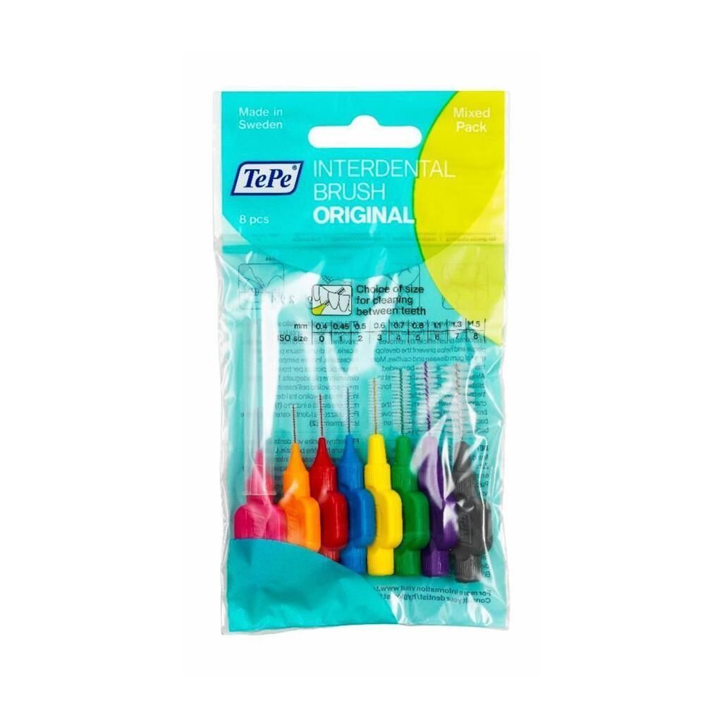 Tepe Diş Arası Fırçası Original 8 li Karışık Paket