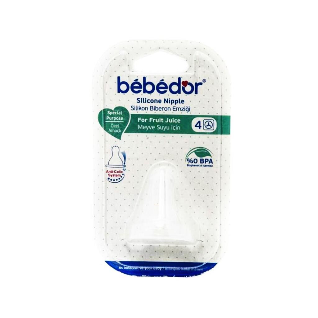 Bebedor Biberon Emziği Meyve Suyu İçin
