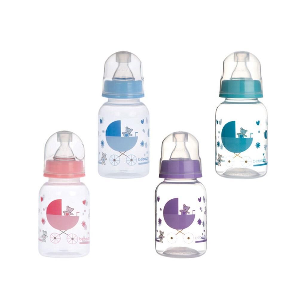 Bebedor Biberon PP Desenli Orta Akış 125 ml.