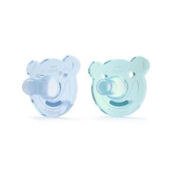 Philips Avent Emzik Soothie 3+ Ay 2 li Mavi Yeşil SCF194/04