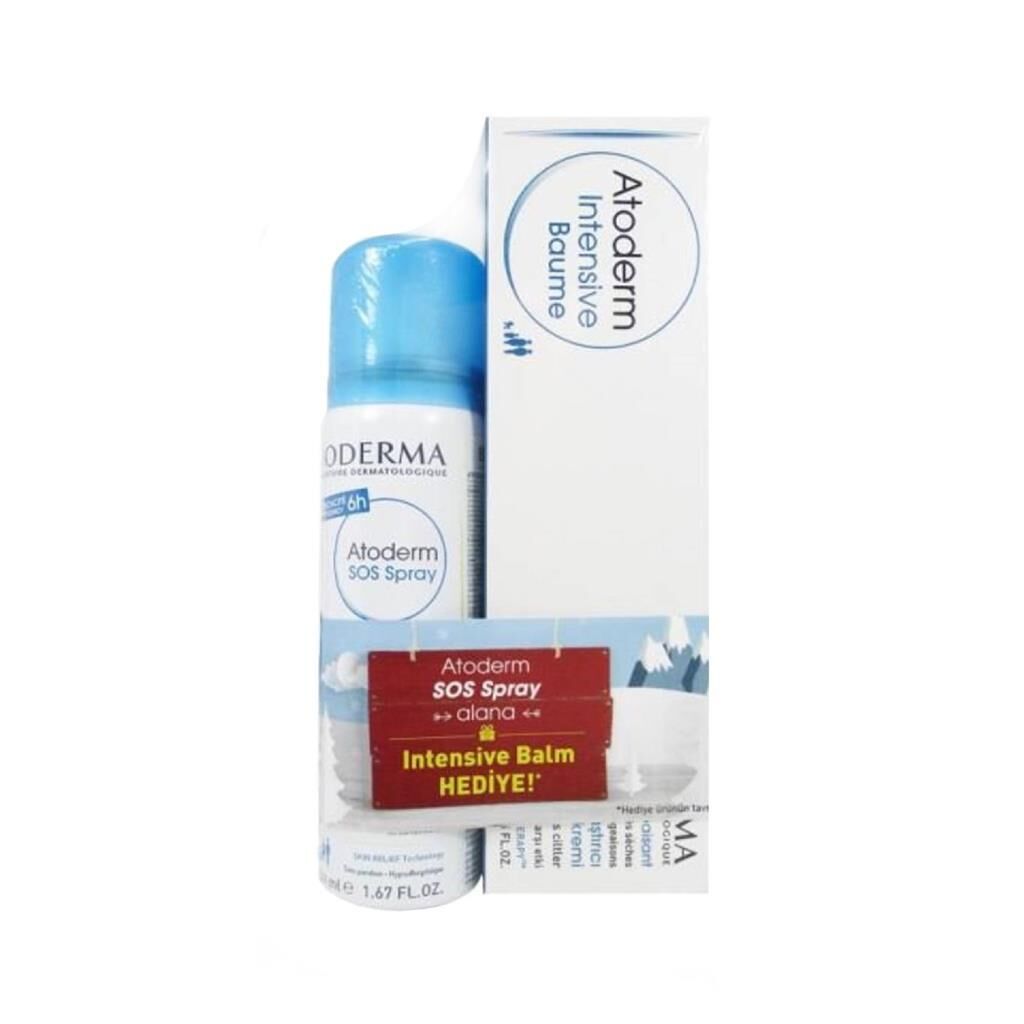 Bioderma Atoderm Sos Spray 50 ml + Intensive Balm