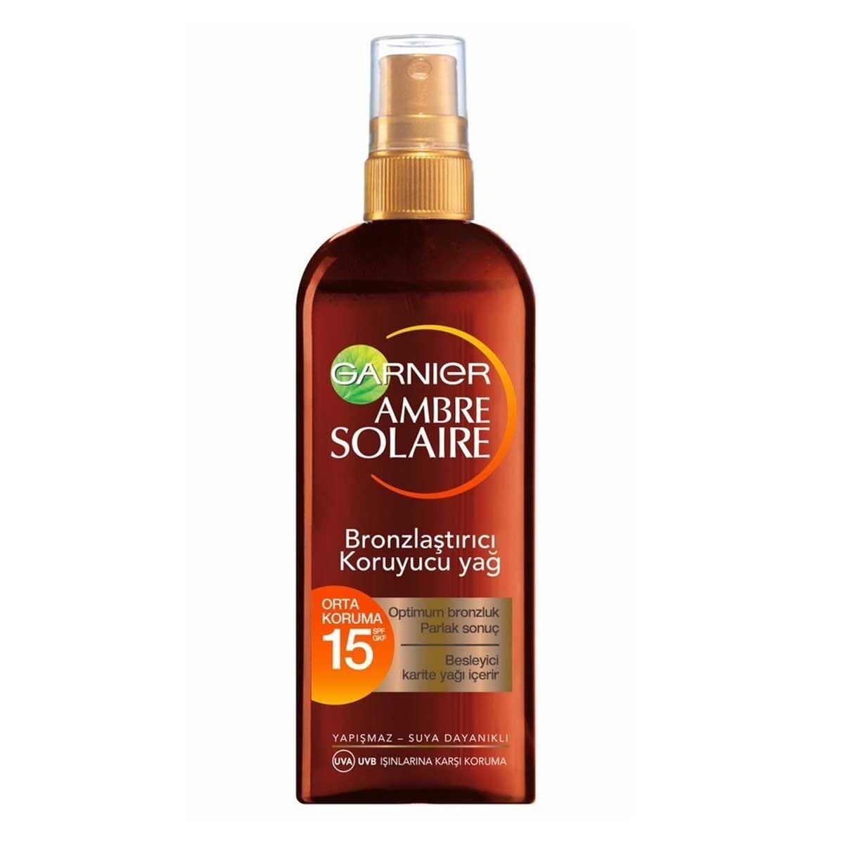Garnier Ambre Solaire Spf15 Orta Koruma 150 ml.