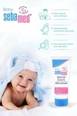 Sebamed Baby Bebek Kremi Ekstra Yumuşak Hassas Cilt için Pantenollü 200 ml