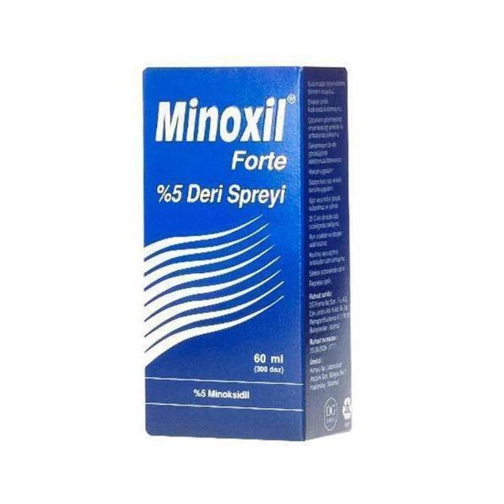 Minoxil Forte %5 Deri Spreyi Erkekler İçin 60 ml