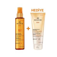 Nuxe Sun SPF10 Yağ ve Güneş Sonrası Krem Kofre
