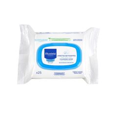 Mustela Islak Mendil Yüz Temizleme 25 li