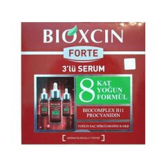 Bioxcin Forte 3 lü Serum 3x30 ml