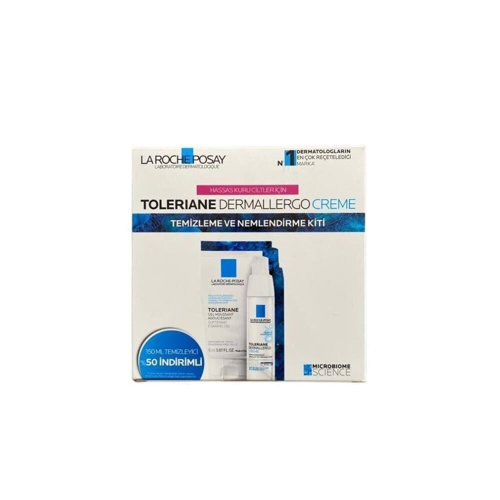 La Roche Posay Toleriane Jel 150 ml Dermallergo Creme 40 ml Kit