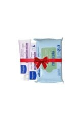 Mustela Pişik Önleyici Krem 100 ml ve Kompostlanabilir Islak Mendil 60 Yaprak