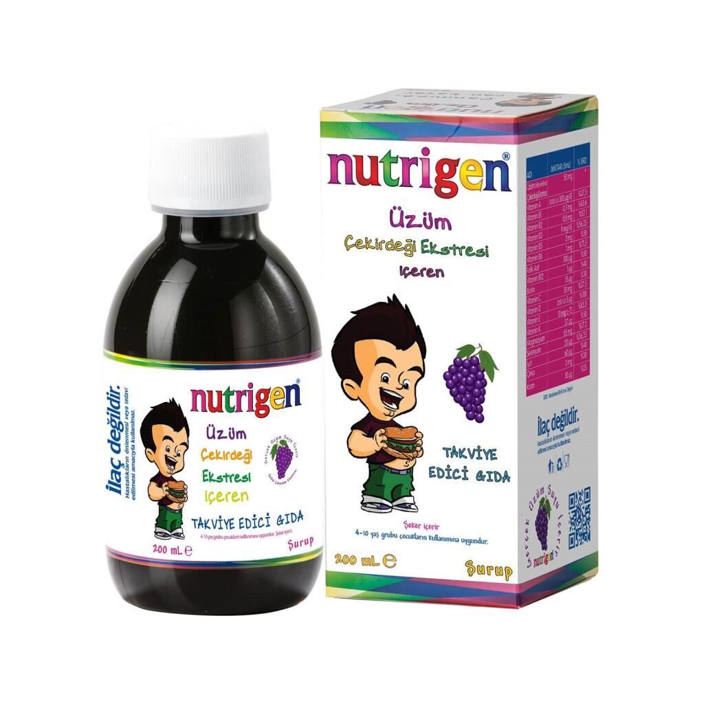 Nutrigen Üzüm Şurup 200 ml