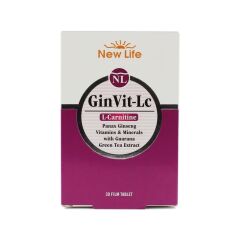 New_Life GinVit-Lc L-Carnitine 30 Tablet