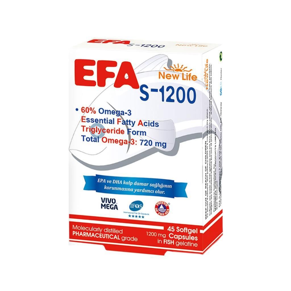 New_Life Efa S-1200 45 Softgel