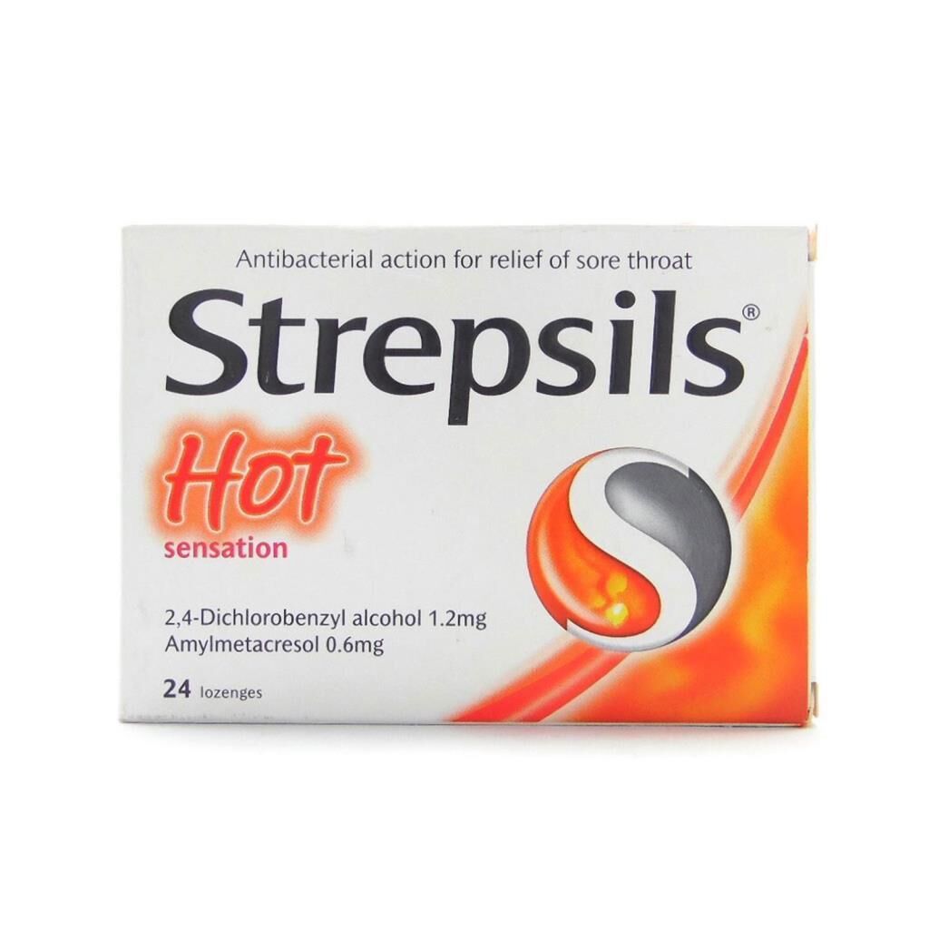 Strepsils Hot Sensation 24 Adet