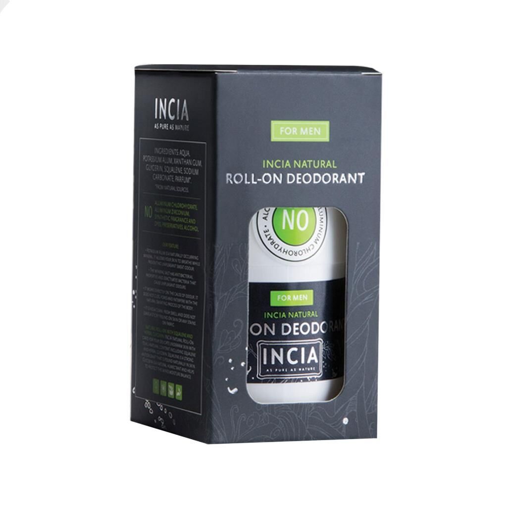 Incia Roll On Doğal Deodorant Erkek Formül 50 ml