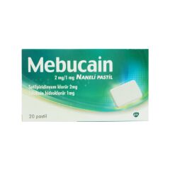Mebucain Naneli Pastil 20 Adet