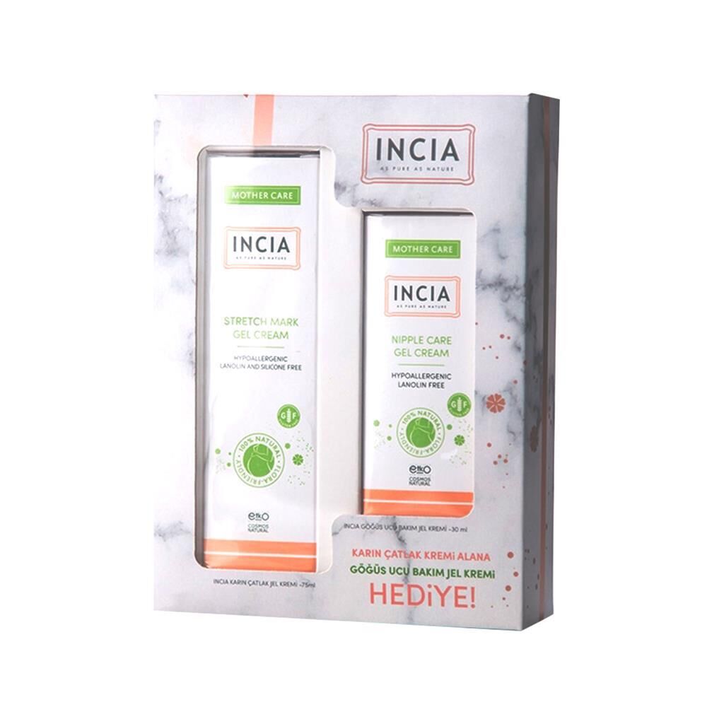 Incia Kofre Çatlak 75 ml ve Göğüs Ucu 30 ml Seti