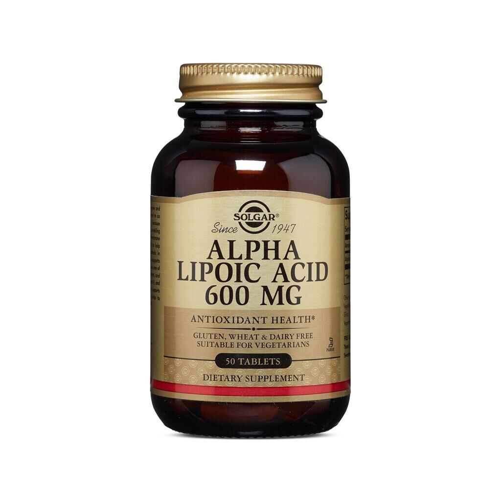 Solgar Alpha-Lipoic Acid 600 mg 50 Tablet