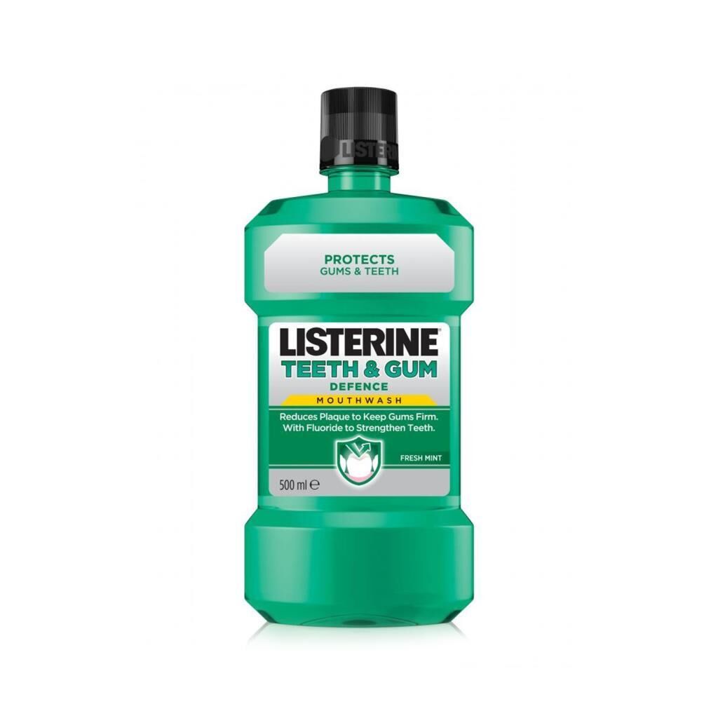 Listerine Teeth Gum Defence Dişeti Koruması 500 ml