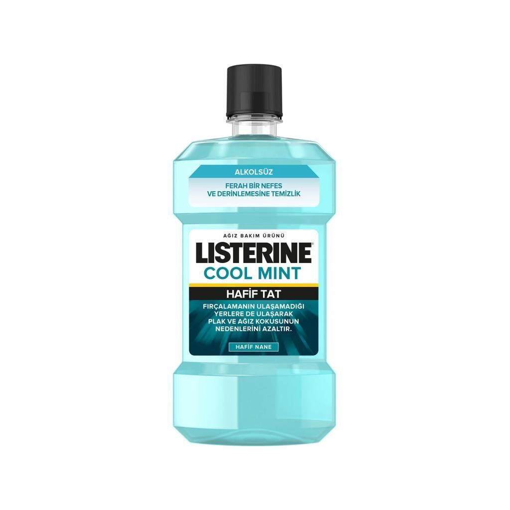 Listerine Cool Mint Hafif Tat Hafif Nane Alkolsüz 500 ml