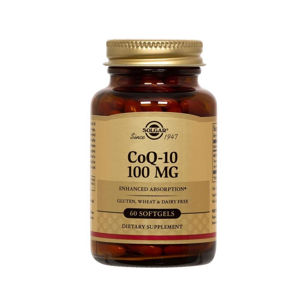 Solgar CoQ-10 100 mg 60 Softgels