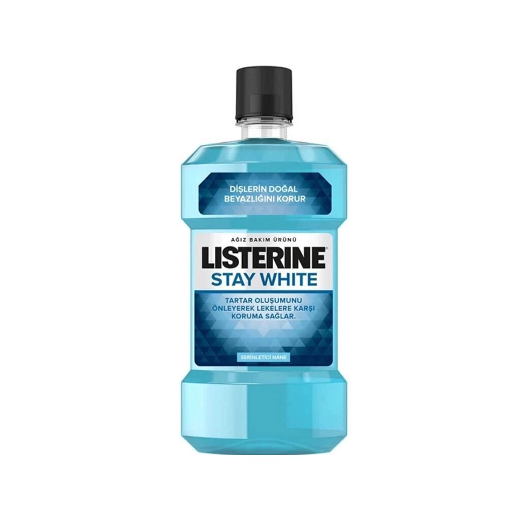Listerine Stay White Anti-Tartar Nane Aromalı Gargara 250 ml