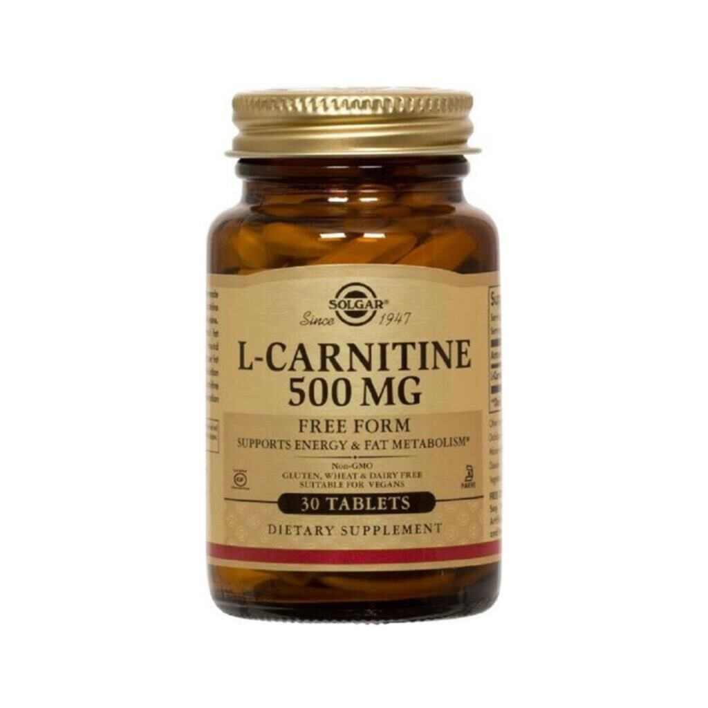 Solgar Maxi L-Carnitine 500 mg. 30 Tablet