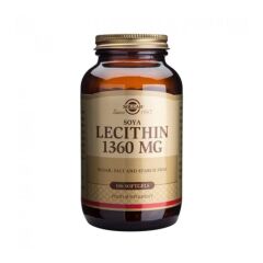 Solgar Lecithin Soya 1360 mg. 100 Softgels