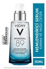Vichy Mineral 89 Termal Su ve Doğal Kaynaklı Hyalüronik Asit içeren Serum 50 ml