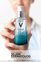 Vichy Mineral 89 Termal Su ve Doğal Kaynaklı Hyalüronik Asit içeren Serum 50 ml