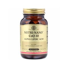 Solgar Nutri Nano Coq-10 Alpha Lipoic Acid 60 Kap