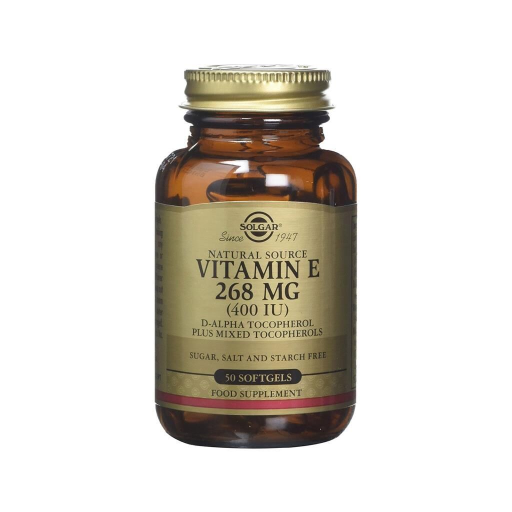 Solgar Vit. E 268 mg. 50 Softgels