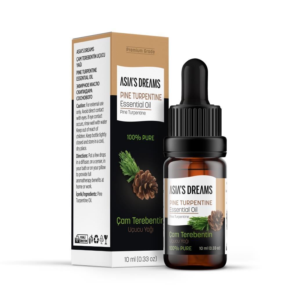 Asias Dreams Çam Terebentin Uçucu Yağı 10 ml