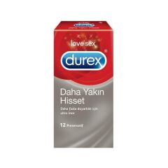 Durex Prezervatif Daha Yakın Hisset 12 Adet