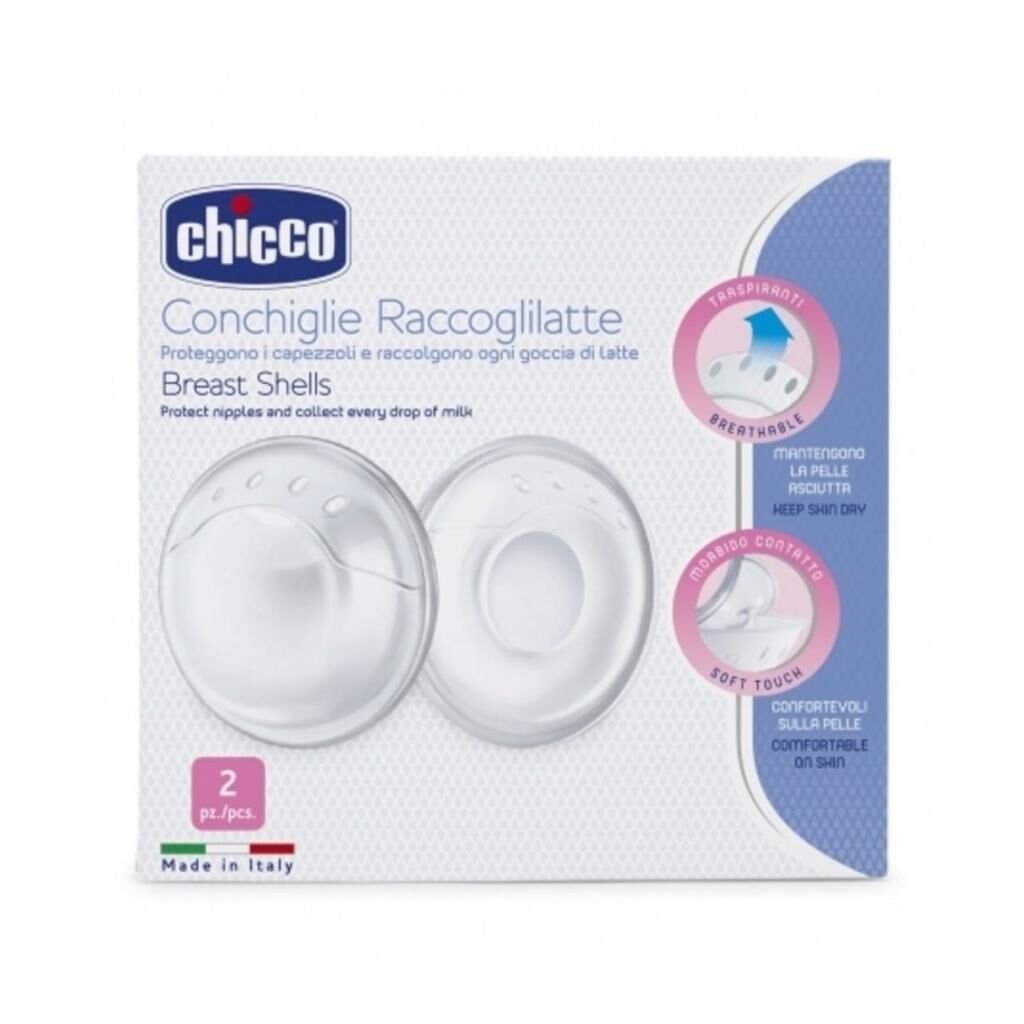 Chicco Göğüs Kalkanı 0+ Ay NaturalFeeling 2 li