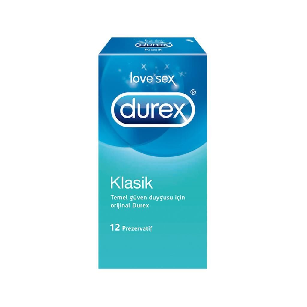 Durex Prezervatif Klasik 12 Adet