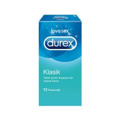Durex Prezervatif Klasik 12 Adet