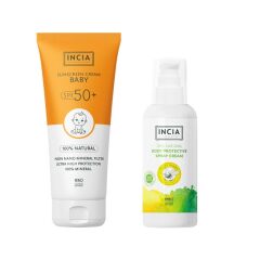 Incia Güneş Seti Çocuk Spf50+ 100 ml ve Vücut Sprey Hediyeli