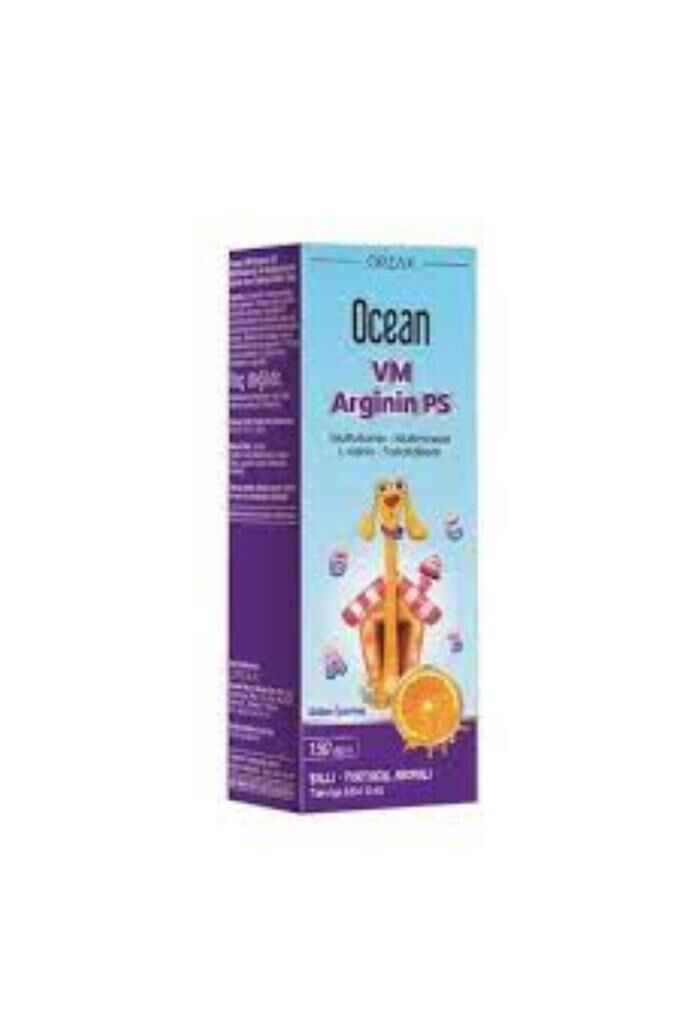 Ocean VM Arginin PS Ballı Portakal Aromalı Şurup 150 ml