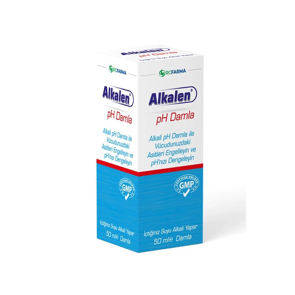 Alkalen Alkali pH Damla 50 ml