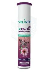 Velavit V-Effer D3 1000 IU Kara Mürver İçeren 20 Efervasan Tablet