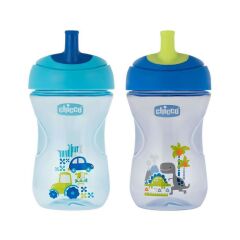 Chicco Eğitim Bardağı 266 ml 12 Ay+ Advanced Cup Erkek