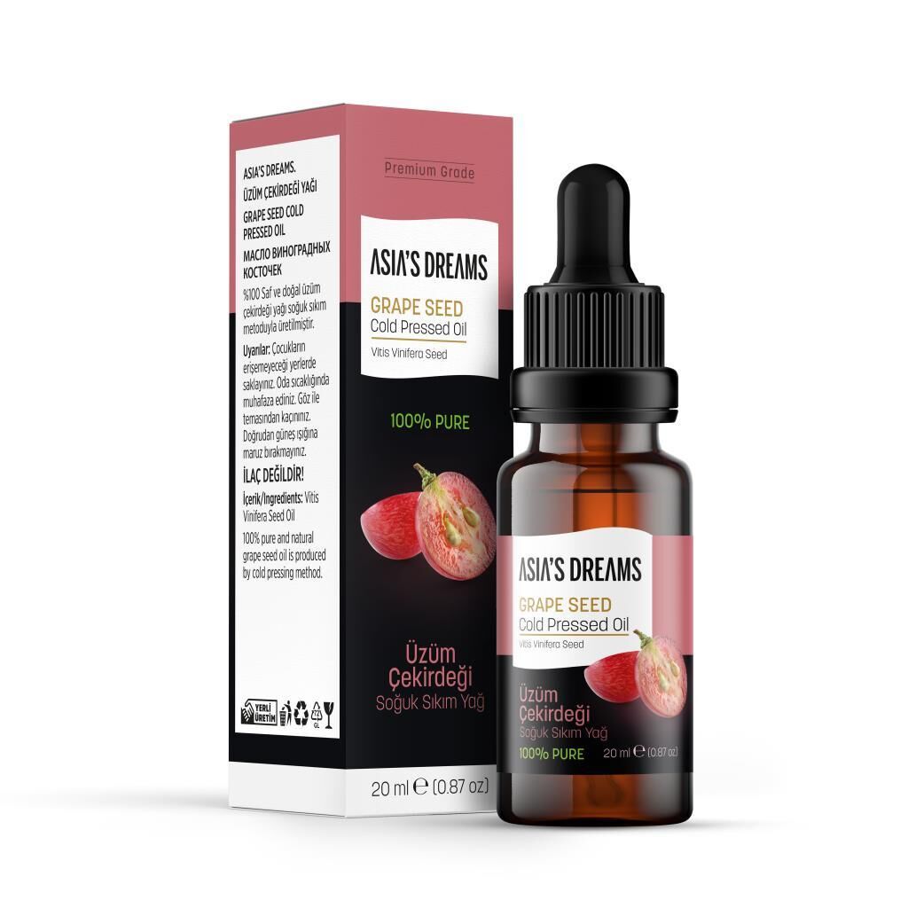 Asias Dreams Üzüm Çekirdeği Yağı 20 ml