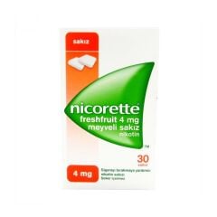 Nicorette 4 mg Meyveli Nikotin Sakızı 30 Adet