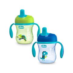 Chicco Eğitim Bardağı 200 ml 6 Ay+ Advanced Cup Erkek