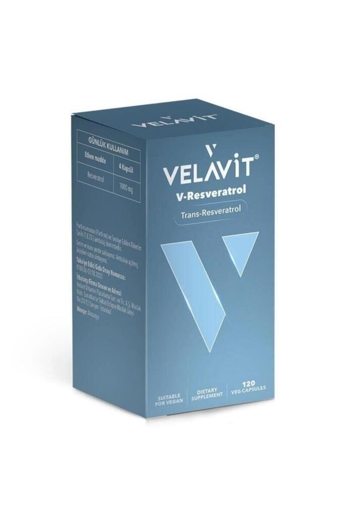 Velavit V-Resveratrol 120 Kapsül