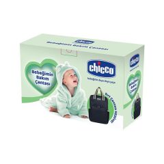 Chicco Bebeğimin Bakım Çantası Lacivert Sırt Çantası Hediye